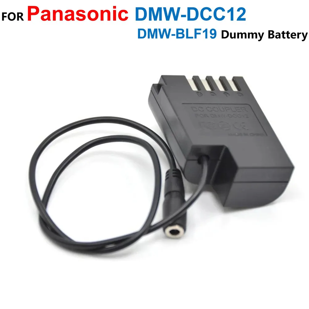 DMW DCC12 DC מצמד DMW BLF19 DMW-BLF19E DMW-BLF19PP דמה סוללה מתאם עבור Lumix DMC-GH3 DMC GH3 GH4 GH9 DMC-GH4 DMW-GH5