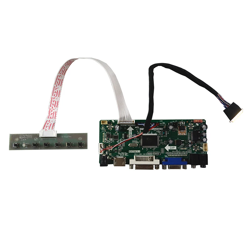 HDMI תואם-DVI VGA AUDIO LCD בקר לוח 15.6 אינץ 1600x900 LTN156KT02 צג LED ערכת קל DIY