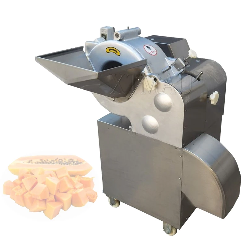 לקצוץ הפיכת מכונת פירות מרובע תפוחי אדמה קוביות כלי חיתוך חשמלי גזר דייסר מכונות
