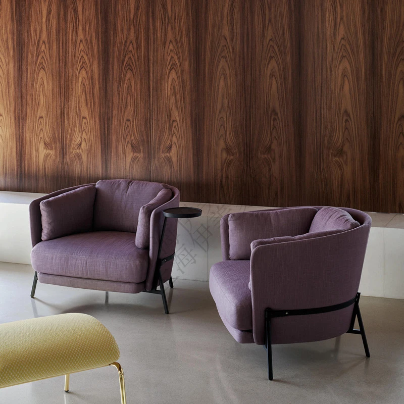 מעצב הגינה חוצות מודרני בסלון ספה הכיסא במשרד מבטא בסלון ספה נורדי ספה Sala De Estar ריהוט DX50KT