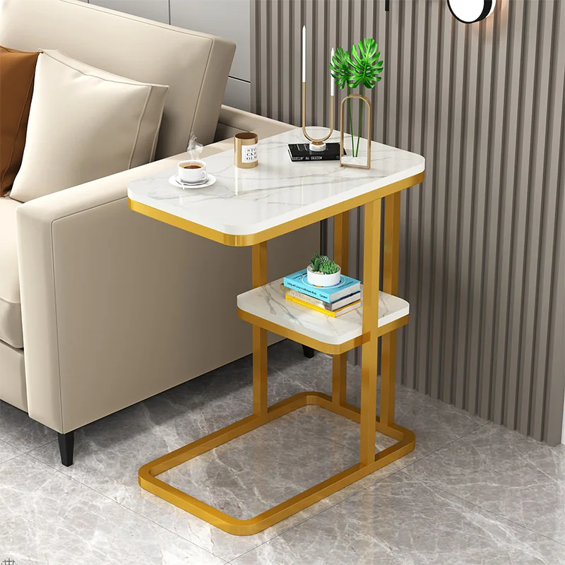 ספה שולחן צד האור יוקרה מרובע פינתי שולחן הסלון ארון בצד ארון מרפסת אחסון קטן שולחן שולחן קפה קטן
