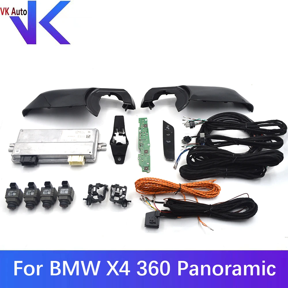 עבור ב. מ. וו X4 360 מעלות פנורמי תמונה מצלמה, כבלים ערכת