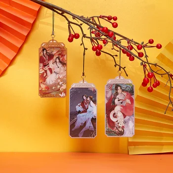 הרשמי של אנימה טיאן Guan Fu Ci הואה צ 'אנג צ' שיה ליאן אופנה Cosplay אקריליק חול טובעני מחזיק מפתחות קדם מנגה יצירתי אוהדים מתנות