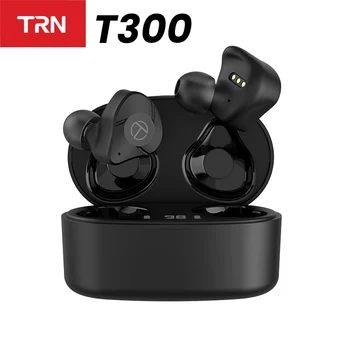 TRN T300 TWS אוזניות Bluetooth 2BA+1DD אוזניות נכון wireless האוזניות IPX5 עמיד למים ב-האוזן אוזניות HIFI