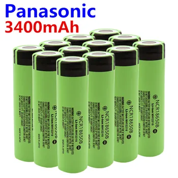 2023 המקורי NCR18650B 3,7 V 3400mah 18650 ליתיום-Akku Für Panasonic Taschenlampe batterien und USB ladegerät