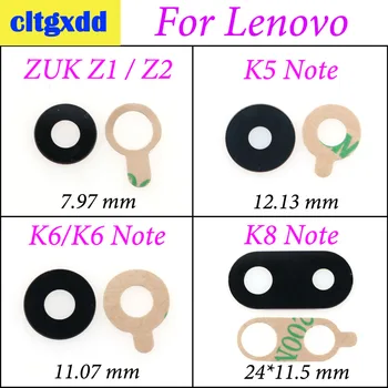 cltgxdd דיור חדשות האחורי בחזרה מצלמה עדשת זכוכית עם דבק Lenovo זוק Z2 Z1 K5 הערה K6 הערה הערה K8