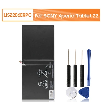לוח סוללה עבור SONY Xperia Tablet Z2 SGP541CN LIS2206ERPC SGP-521 החלפת לוח סוללה 6000mAh