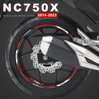 אופנוע גלגל מדבקה עמיד למים רים פס NC750X אביזרים 2021 עבור הונדה NC750 NC 750 X 750X 2014-2023 2019 2020 2022