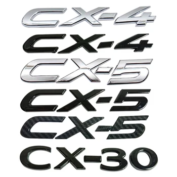 מדבקות לרכב מדבקות על CX4 CX5 CX30 Permacy DSX1.6 DSX1.8 GLX1.8 GLX1.6 הלוגו האחוריים תא המטען סמל התג אוטומטית החיצוני אביזרים