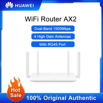 מקורי Huawei נתב WiFi AX2 WS7001 הנתב האלחוטי מהדר Wi-Fi 6 Dual Band 2.4 ג ' יגה ביט G-5GHz 4 רווח גבוה אנטנות