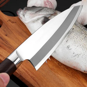 XITUO באיכות גבוהה סכין מטבח, סט נירוסטה יפן חד Santoku שף סכין קצבים גלם פילה דג סלמון תוקע סכינים
