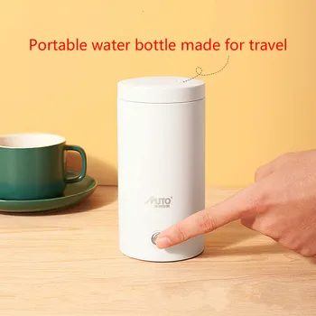 חשמל מים חמים כוס נסיעות קומקום חשמלי נייד קטן נייד קומקום המים מתקפלים נסיעות קומקום נסיעות המעונות