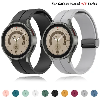 מקורי סיליקון רצועה עבור Samsung Galaxy השעון 4 קלאסי 46mm 42mm 44/40 מ 