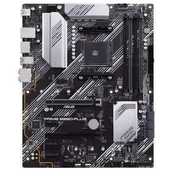 ASUS ראש B550. בנוסף AMD B550 (Ryzen AM4) לוח אם ATX עם שני M. 2, PCIe 4.0, 1 Gb Ethernet, יציאת DisplayPort/HDMI, SATA 6 Gbps