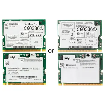 D7YC Intel Pro/Wireless 2200BG 802.11 B/G Mini PCI כרטיס רשת WIFI עבור Toshiba, Dell