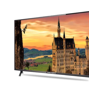2021 50 55 אינץ ' 4K HD חכם רשת פיצוץ הוכחה, טלוויזיה LCD UHD מפעל זולים עם מסך שטוח טלוויזיה LCD HD LED הטוב ביותר Smart TV