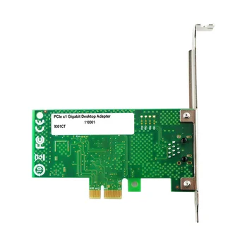 9301CT PCIEx1 Gigabit אחת חשמלי יציאת שרת כרטיס רשת 82574L צ ' יפ ממולכד המחשב כרטיס רשת
