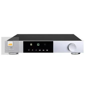 High-end כל פתרון אחד שמע דיגיטלי נגן AKM4493EQ DAC DSD512 PCM768 ברזולוציה גבוהה של אודיו HDD Player רשת Music Streamer