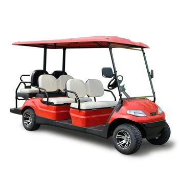 2 מושבים ארבעה גלגל סיור קטנוע רכב 1200w גולף באגי חשמלי, מועדון גולף מלון נסיעות