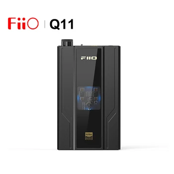 FiiO JadeAudio Q11 מגבר אוזניות נייד DAC DSD256 384kHz/32bit עם 3.5/4.4 מ 