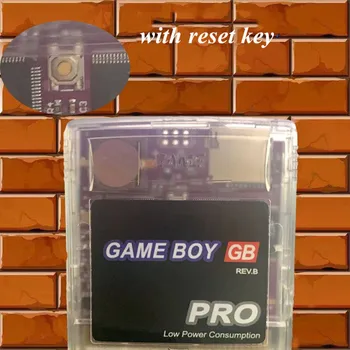 נייד GBPRO+ קורא כרטיסים עבור GB GBC GBA GBASP קונסולה עם 16 GB מיקרו SD כרטיס מתנות לילדים המשחק אביזרים