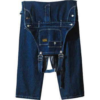סרבל של גברים ג 'ינס רב-כיסים חופשי ישר ג' ינס אביב סתיו Workwear בסגנון יפני משובח המכנסיים