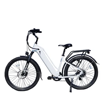עיצוב חדש Ebike 48V 14.5 Ah מוסתר סוללה כביש אופניים צעד דרך 27.5 אינץ ' סיטי אופניים חשמליים עבור נוסעים