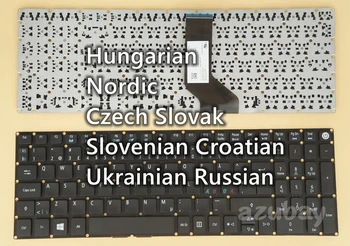 הונגרי הנורדי, צ ' כית סלובקית סלובנית קרו UR רוסית מקלדת Acer F5-571G F5-571T F5-572 F5-572G F5-573 F5-573G F5-573T