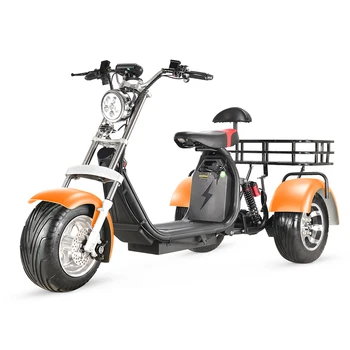 שלושה גלגלים, קטנוע e אופנועים 1500w/2000w/3000W 60v תלת citycoco קטנועים חשמליים חזקים למבוגרים
