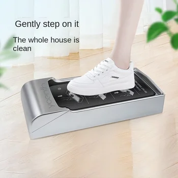 כיסוי נעליים מכונה אוטומטית הנעל הסרט מכונת חד פעמיות למשרד הביתי דוושת כיסוי נעליים מכונה אוטומטית רגל לכסות