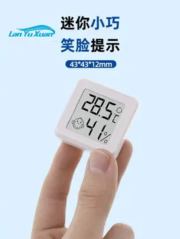 thermohygrometer מיני מדחום מקורה משק הבית חדר תינוק קיר רכוב בטמפרטורת החדר מדויק מד טמפרטורה