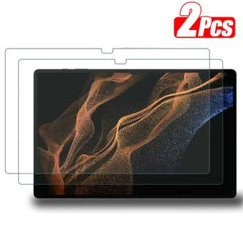 2Pcs זכוכית מחוסמת עבור Samsung Galaxy Tab S8 11.0 פלוס 12.4
